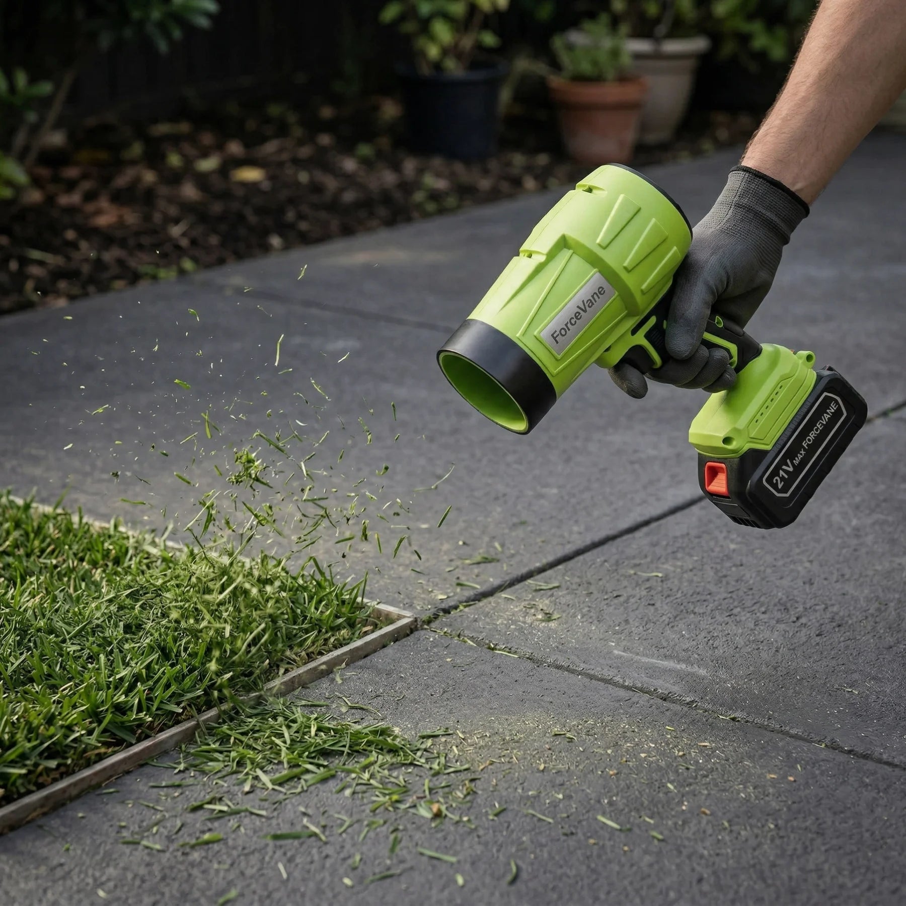 Grass Clippings After Trimming