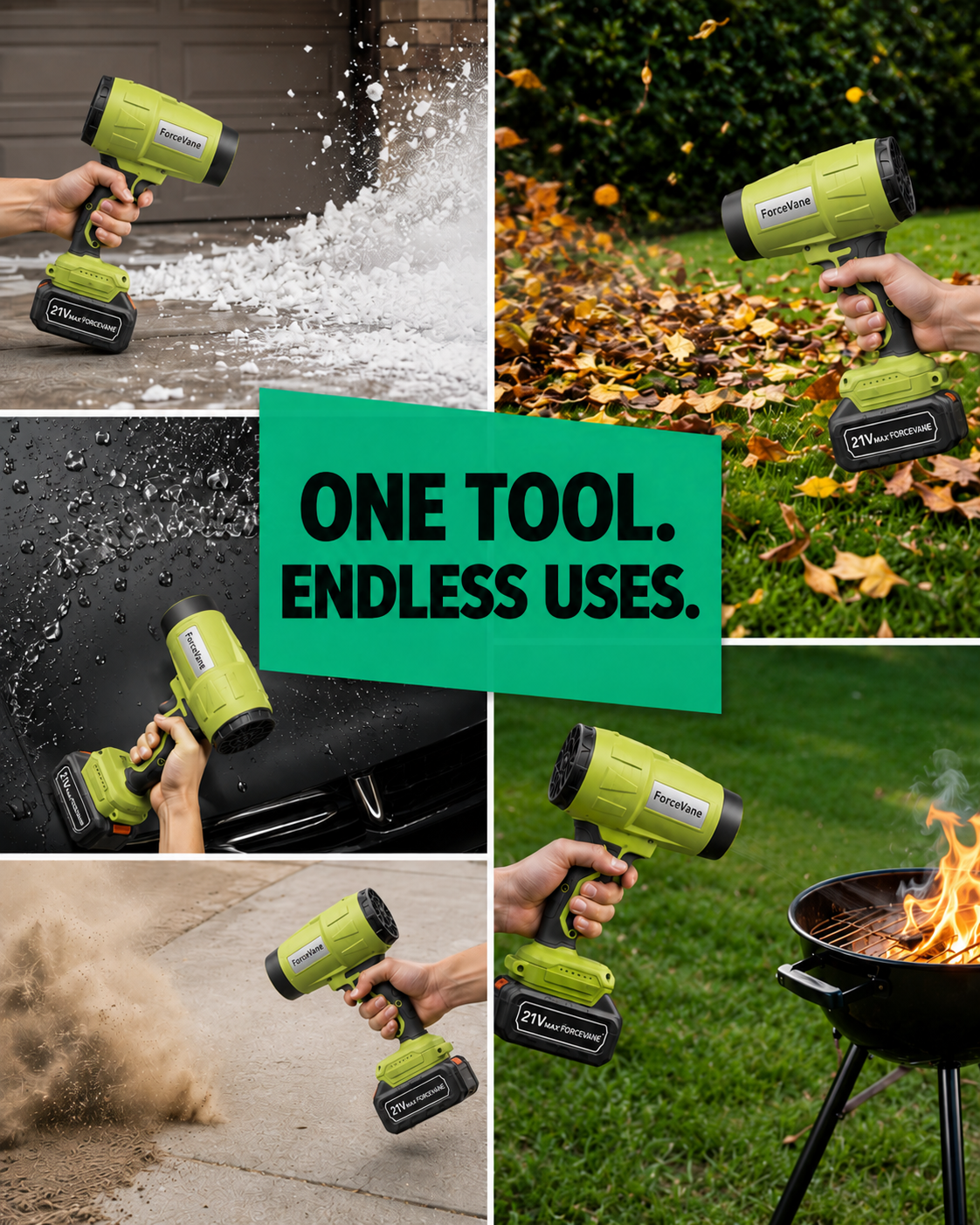 ForceVane Cordless Turbo Blower